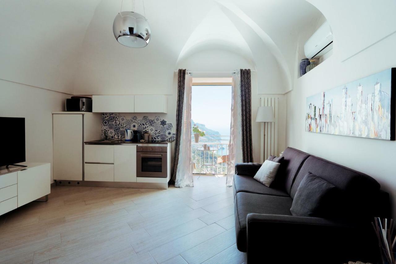 Chez Rosa - Cozy Sea View Openspace - 10Mins From Belmond Caruso Ravello Extérieur photo